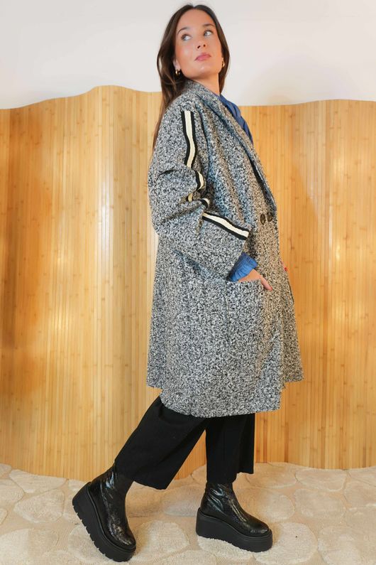 Garrison Boucle Coat Mono /15=